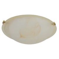 Plafonnier en verre décor décor nuage Ø 30 cm Corep
