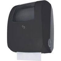 Distributeur essuie-main Cleantech noir mat - JVD