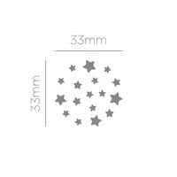 Perforatrice volante motif étoiles 3,8 cm thumbnail image 3
