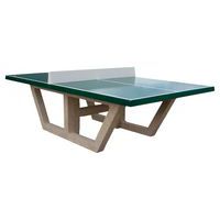Table de tennis de table PONGA béton/plateau vert - BUTON DESIGN
