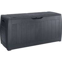 Boîte de rangement de jardin en plastique Hollywood