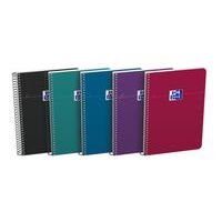 Cahier Smart Spirale Intense 160 pages assorti -155x215 Q5/5 - Oxford
