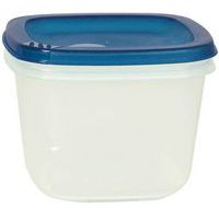 Boîte carrée avec couvercle bleu - EDA