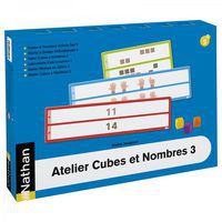 Atelier cubes et nombres 3 pour 2 enfants - Nathan thumbnail image