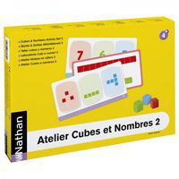 Atelier cubes et nombres 2 pour 2 enfants - Nathan thumbnail image
