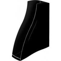 Porte-revues noir polystyrène anti-choc 27,8x8,3x32,5 cm - CEP thumbnail image