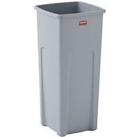 Poubelle carrée Untouchable avec conduits d'aération 87 L - Rubbermaid