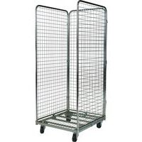 Roll conteneur 3 côtés en maille 50x50 mm- Charge 400kg