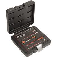 Jeu douilles 1/4 6 pans métriques - Bahco