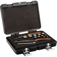 Jeu douilles 3/8 pans pouces + cliquet tête ronde - Bahco