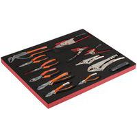 Jeu pinces module mousse 3/3 Fit&Go 16  pièces - Bahco