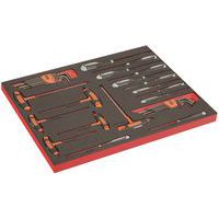 Module 3/3 marquage laser Tournevis ERGO 39 pièces - Bahco