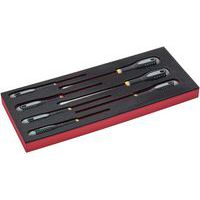 Module jeu 5 tournevis vis fente Phillips - Bahco