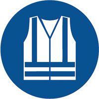 Adhésif de marquage au sol M015 - Vêtement haute visibilité - Ergomat