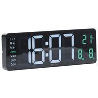 Horloge murale LED rectangulaire - Manutan Expert