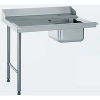 Table d’entrée sans TVD - Raccord à droite 1100mm - Tournus equipement