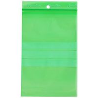 Sachet zip recyclé - Vert transparent 50 µm - Manutan Expert