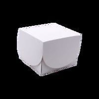 Boîte cadeau à personnaliser - 300 gm² - 8 x 8 x 6 cm - blanc thumbnail image