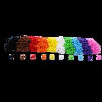 Sachet mini pompons colorés - 1000 pcs thumbnail image