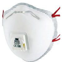 Demi-masque coque à usage unique série 8000 - FFP3