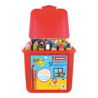 Boite 38 crayons woody + 3 taille-crayon gros module offerts - Stabilo thumbnail image