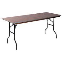 Table de banquet pliable en bois rectangulaire - Veba