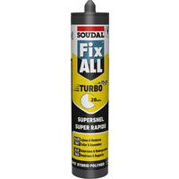 Mastic-colle à prise rapide Fix All Turbo - Soudal