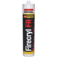 Mastic acrylique coupe-feu Firecryl Fr - Soudal