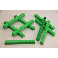Bâtons des dizaines vert x50 - Wissner thumbnail image