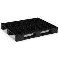 Lot de 5 palettes noires medium et recyclées - MDM