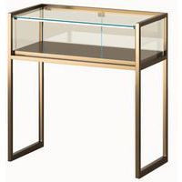 Vitrine exposition sur pieds - 95x45x95 cm - Sarazino