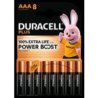 Pile alcaline AAA Plus Powerboost - 8 unités - Duracell