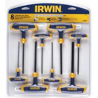 Clés hexagonales en T - 8 pièces - Irwin