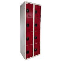 Vestiaire reconditionné - 8 cases - 2 colonnes - Acial
