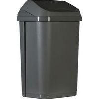 Poubelle sanitaire à couvercle basculant 25 L- Manutan Expert