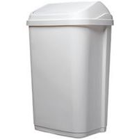 Poubelle sanitaire à couvercle basculant 10 L - Manutan Expert