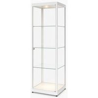 Vitrine exposition colonne - 50 x 50 x 200 cm - Sarazino