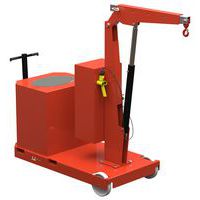 Grue d'atelier porte-a-faux a mat fixe traction manuelle 1T Stockman