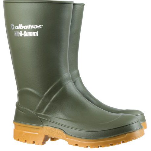 Bottes De Travail En Caoutchouc Nitrile Guardian Mid Green P.36