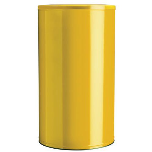 Corbeille Antifeu-110l Jaune-neo-rossignol