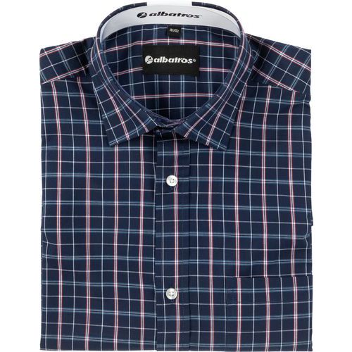 Chemise à Manches Courtes Bronze 49/50 Bleu Foncé