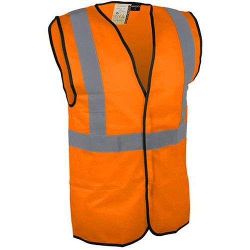 Singer Safety - Gilet haute-visibilité VPLGILO - Orange fluo - Taille 3XL - Polyester - EPI