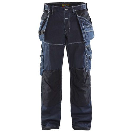 Pantalon De Travail X1900 Artisan Denim Bleu/noir C46