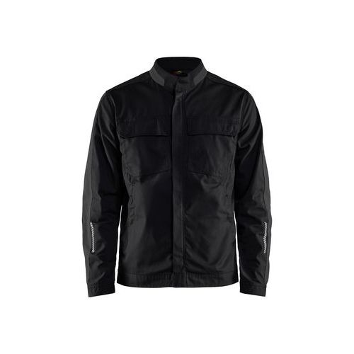 Veste De Travail Industrie Stretch 2d Noir/gris Foncé Xxl