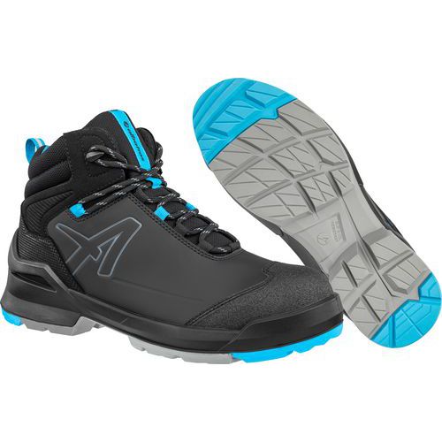 Chaussure De Sécurité Hautes Taraval Black/blue Mid S3l Esd Fo Sr P.50