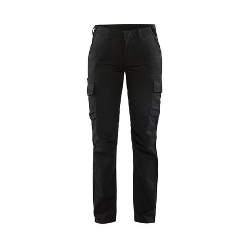 Pantalon De Travail Industrie Stretch 2d Femme Noir D22