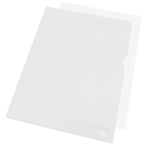 Chemise-coin Esselte Boite De 100 Transparent