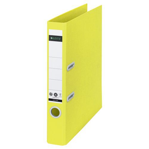 Classeur à Levier 180Â° A4 50mm Recycle Leitz Jaune
