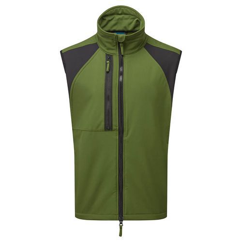 Gilet De Travail Softshell Wx2 Cd876 Vert Foncé Xxxl