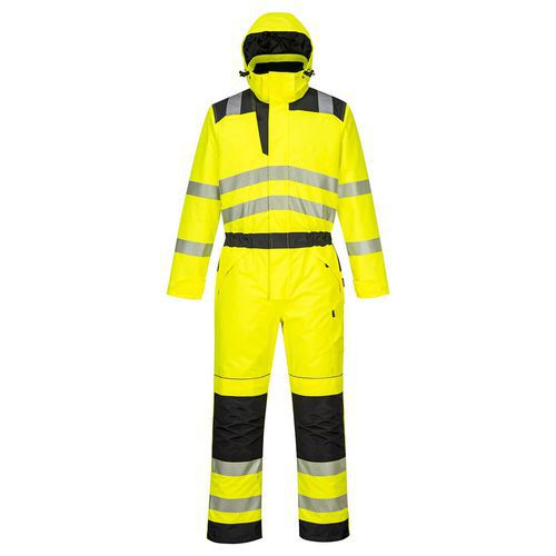 Combinaison Hiver Pw3 Haute Visibilité Pw35 Noir/jaune M - Homme